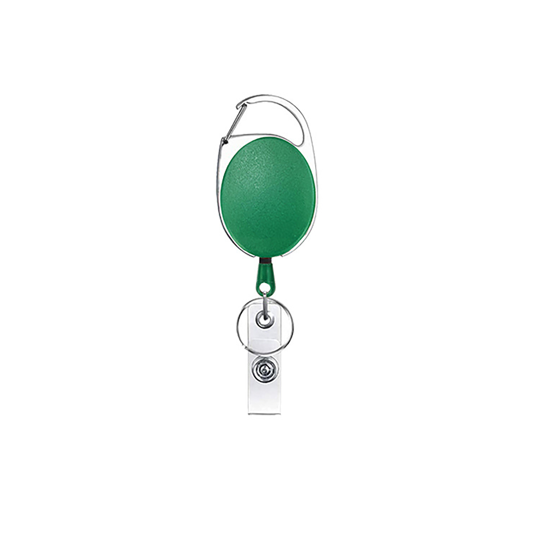 Retractable Badge Reel with Keychain 5