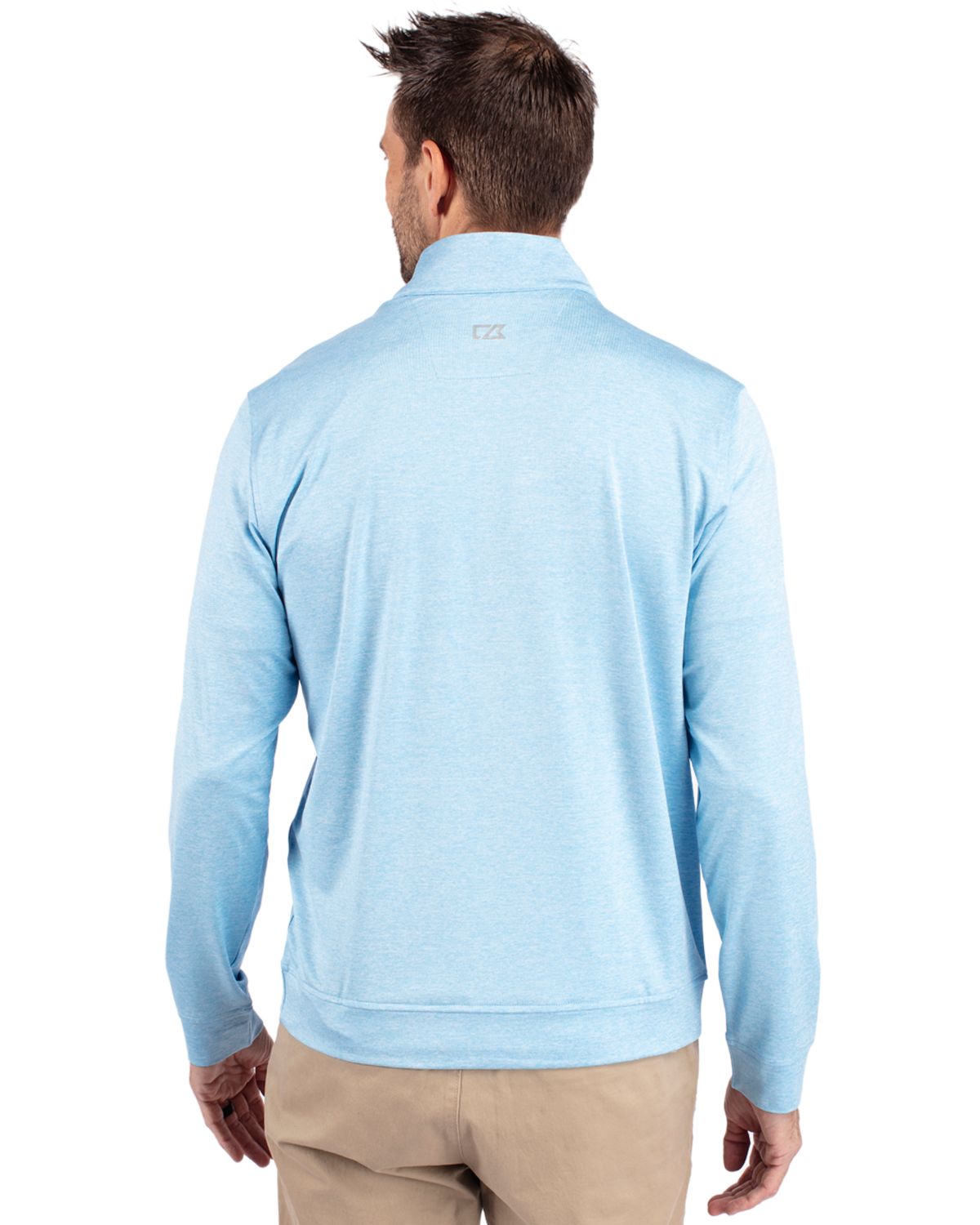 Cutter & Buck Stealth Heathered Mens Quarter Zip 70