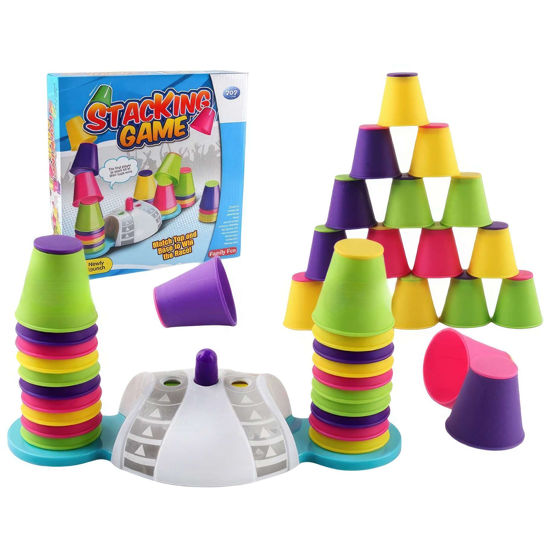 Parent-Child Stacking Cups Interactive Game Sets 2