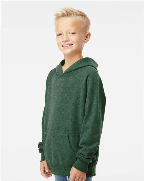 Youth Lightweight Special Blend Raglan Hooded Sweatshirt - PRM15YSB 52
