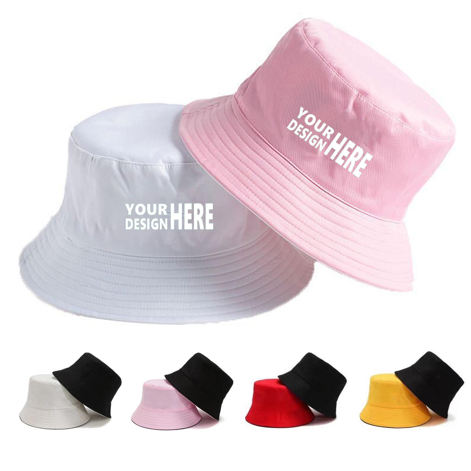 Two-Way Wear Bucket Hat 2
