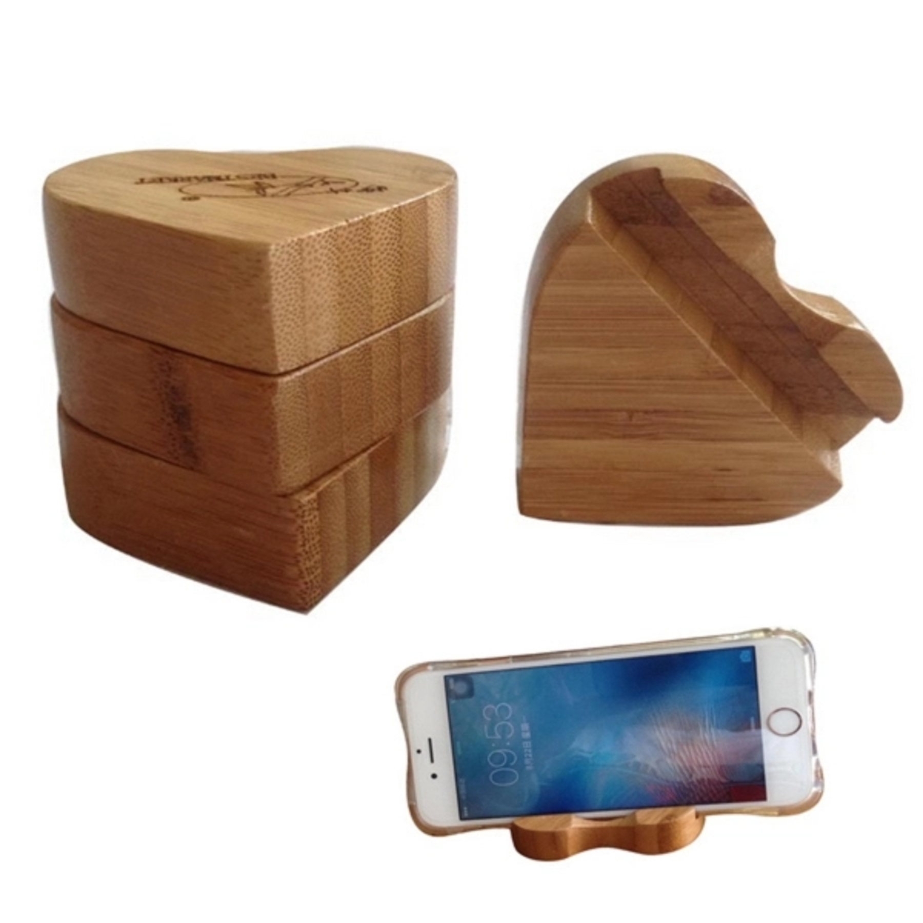 Heart Shaped Phone Stand
 1