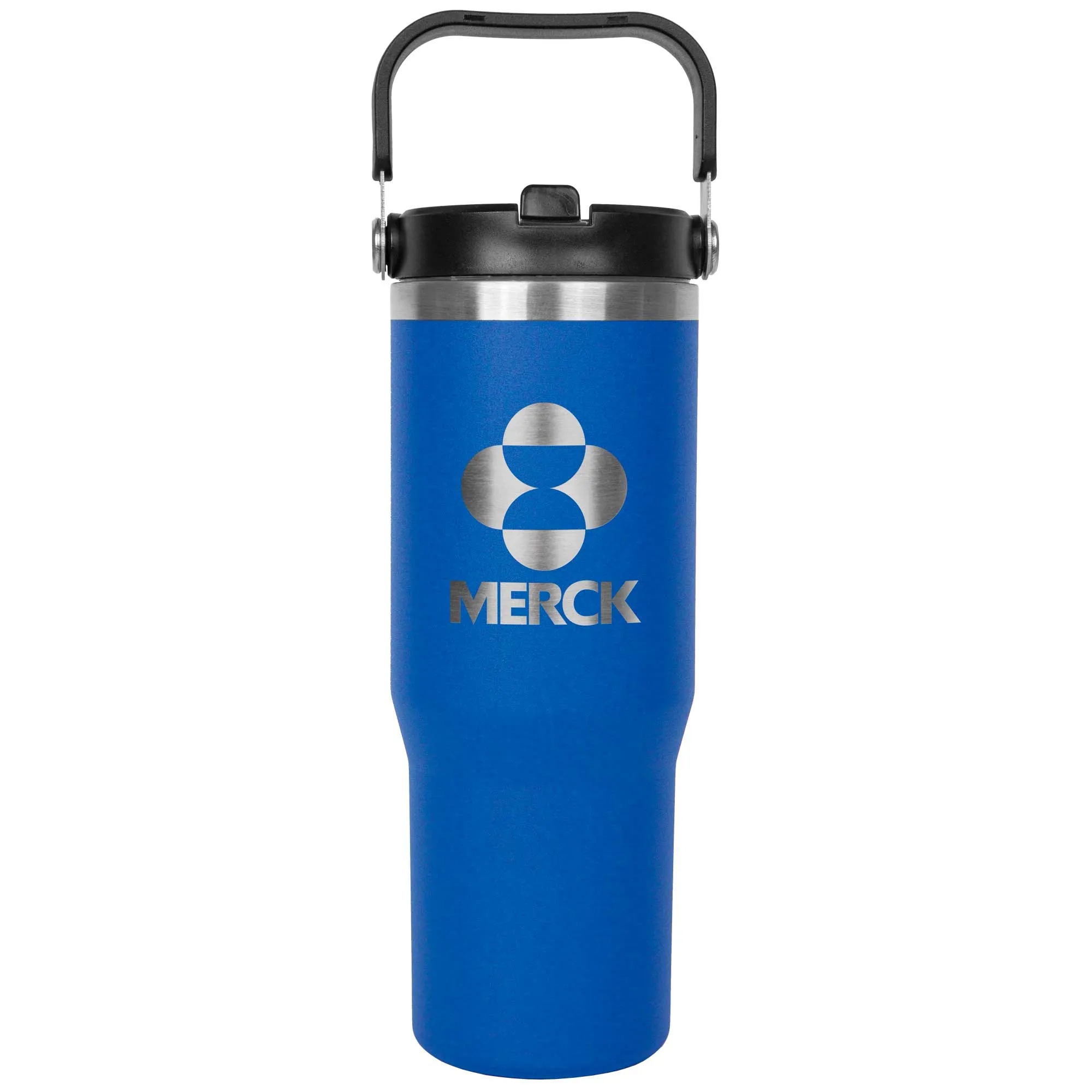 30oz. Stainless Steel Insulated Mug with Handle and Built-In 14