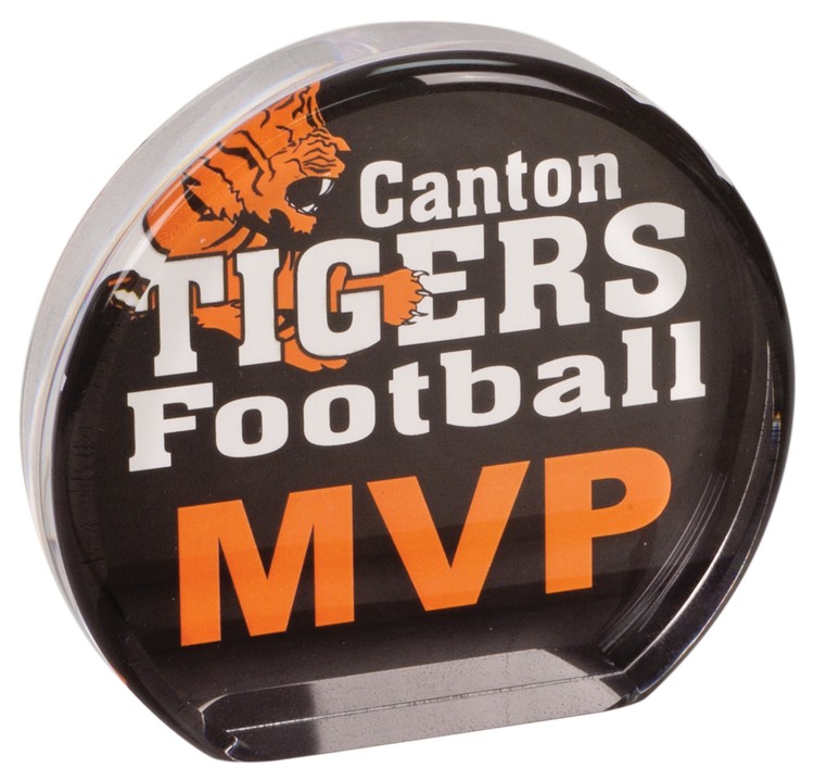 5" Dia. Full Color Sublimated Circle Acrylic Award