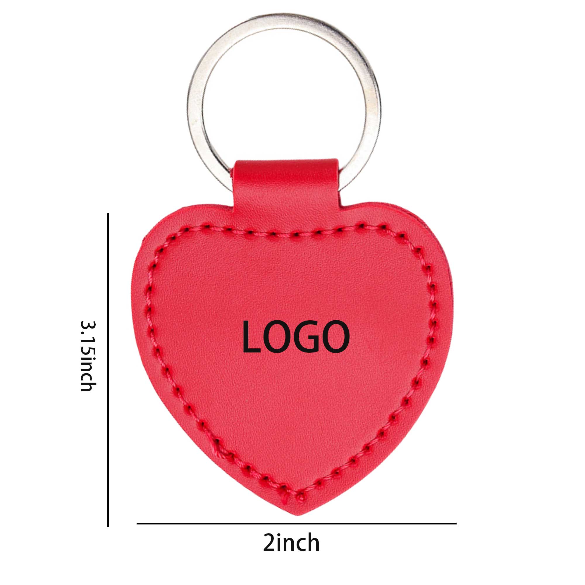 PU Leather Keychain 1