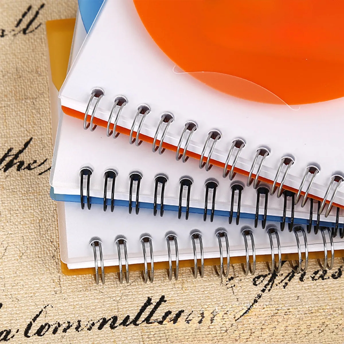 Spiral Square Manuscript Notebook Stationery Notepad 6