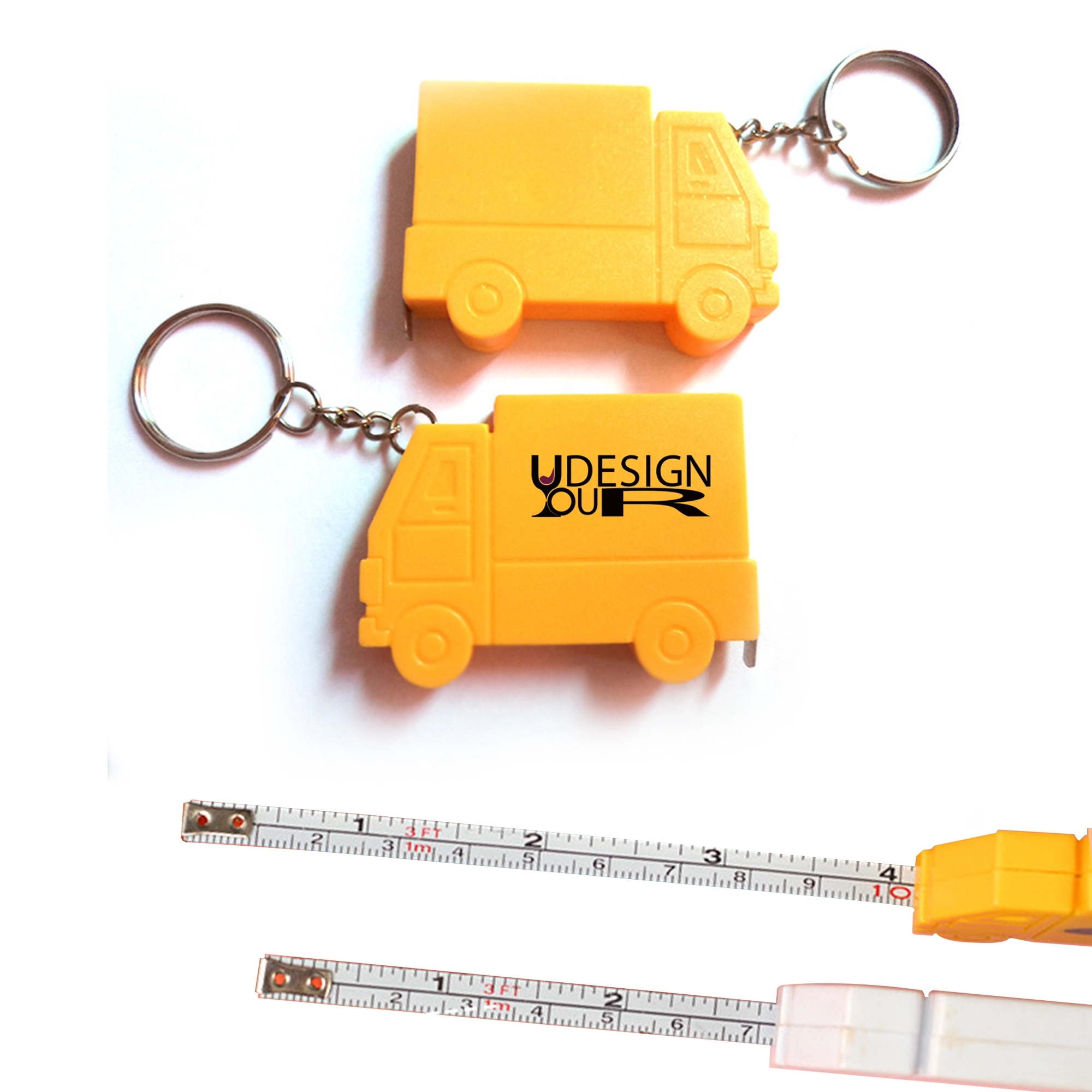 Multi-Tool Keychain with Tape Measure MOQ 100pcs