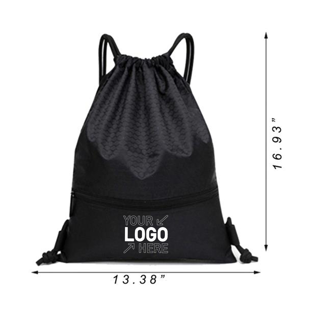 Sports Sackpack Gym Sack with Side Pocket 2