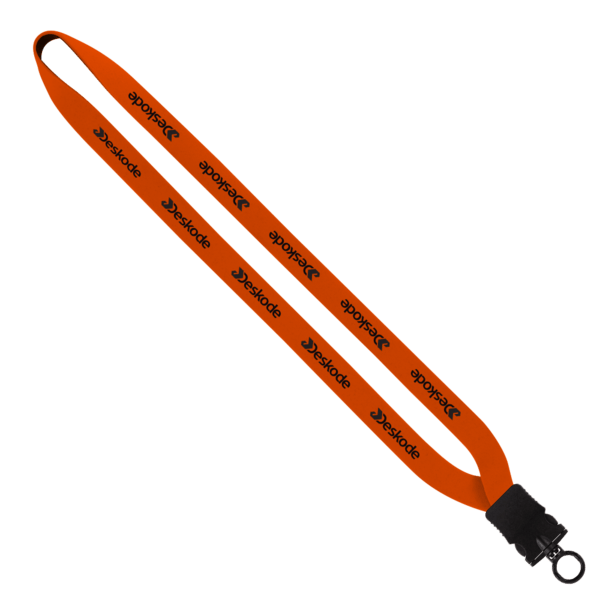 3/4" Neoprene Lanyard with Plastic Snap Buckle Release 25