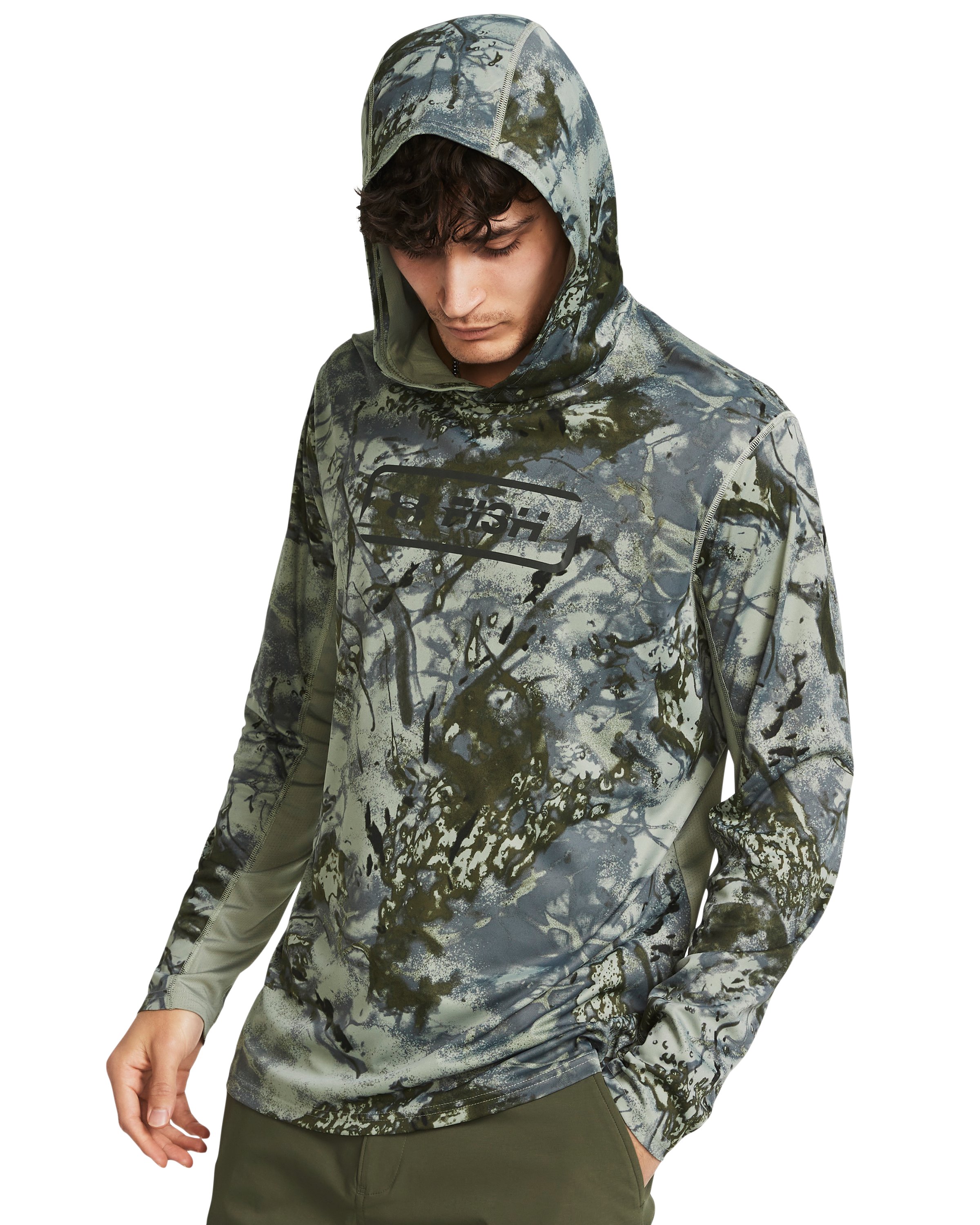 UA Fish Pro Camo Men's Hoodie 9