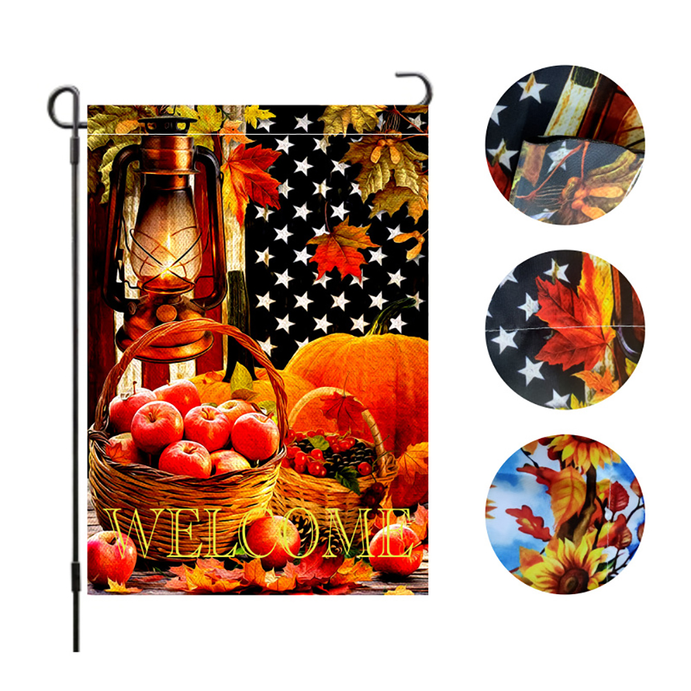 30x45cm Autumn Thanksgiving Garden Flag