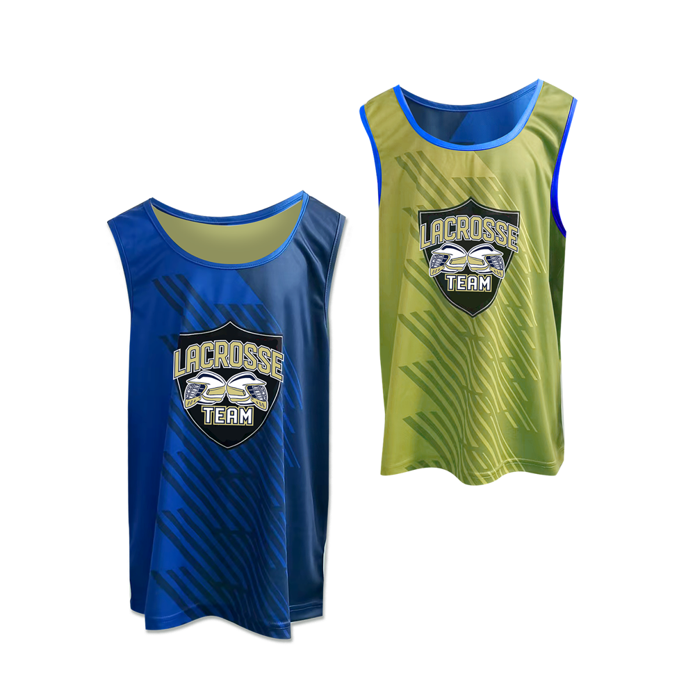 Men's Pinhole Mesh Lacrosse Reversible Pinnie Jersey 3