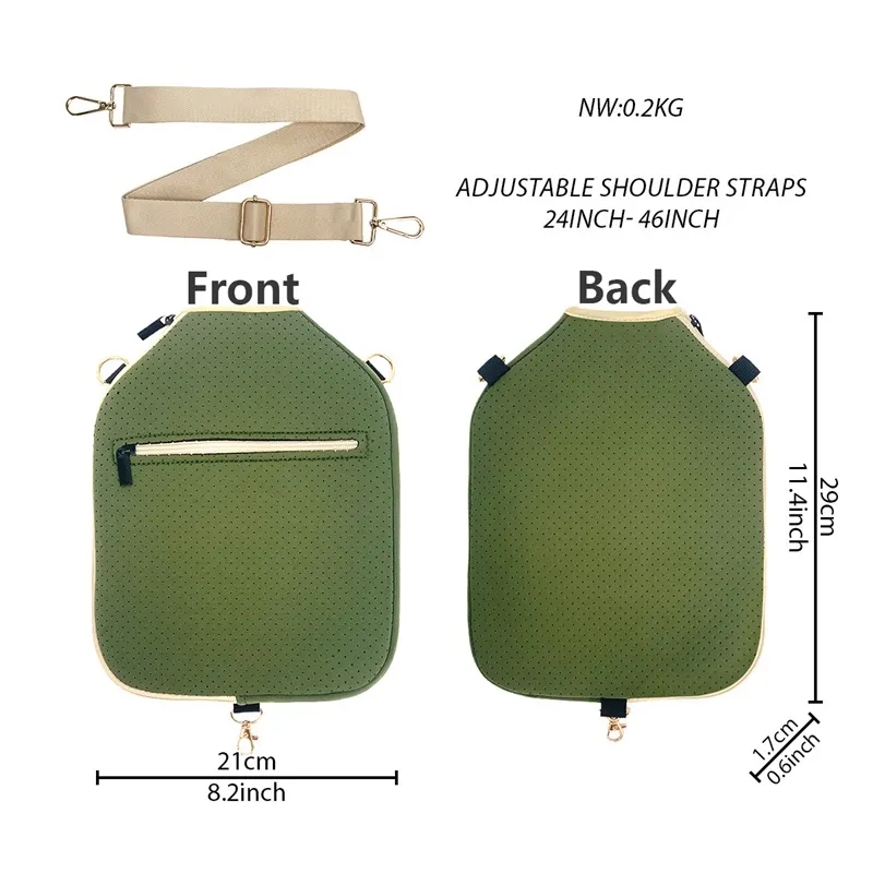 Crossbody Pickleball Paddle Cover 7