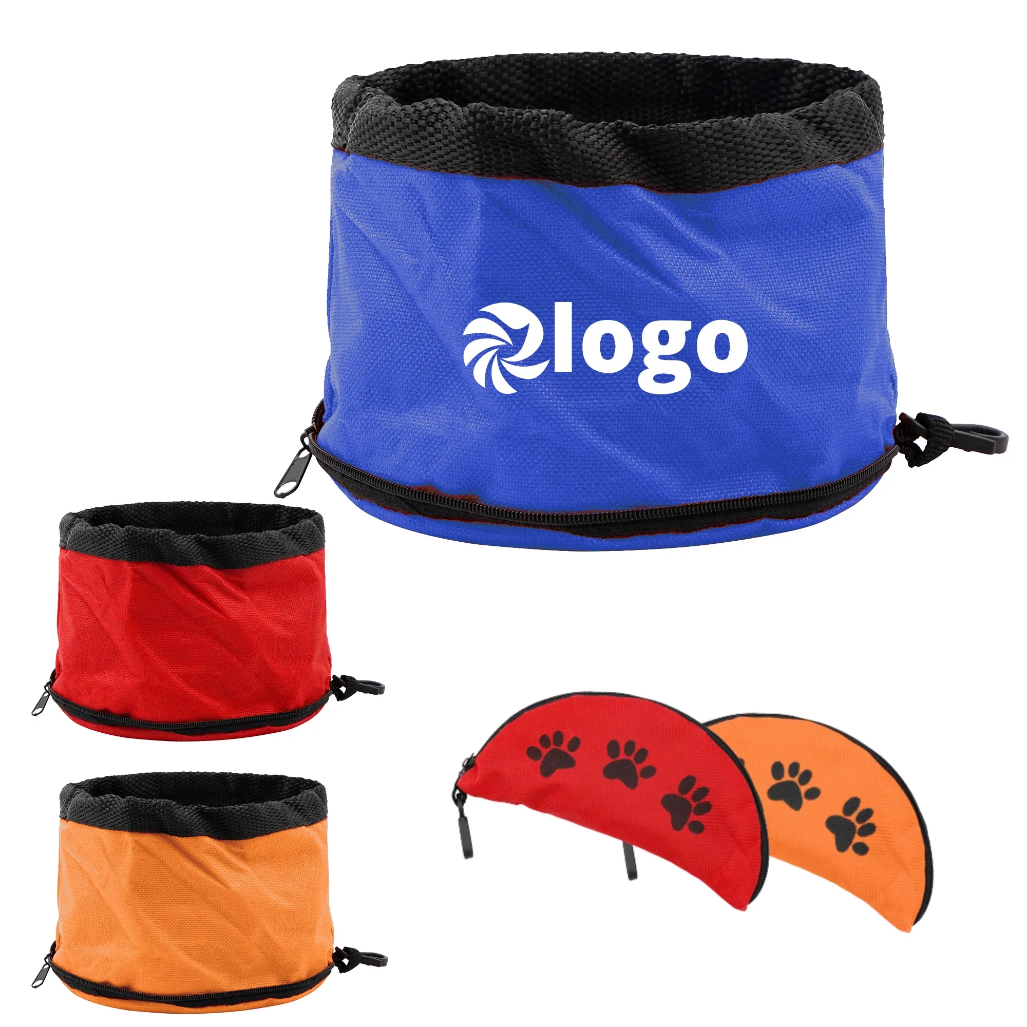Durable Oxford Fabric Foldable Pet Bowl 1