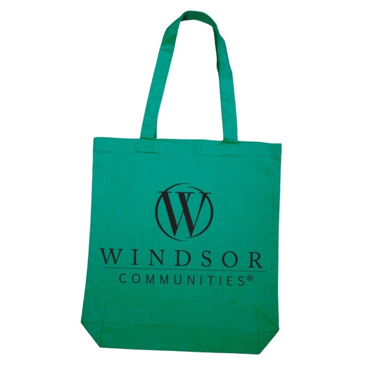 Economical Tote Bag W/Gusset, custom tote bag with logo imprint 11