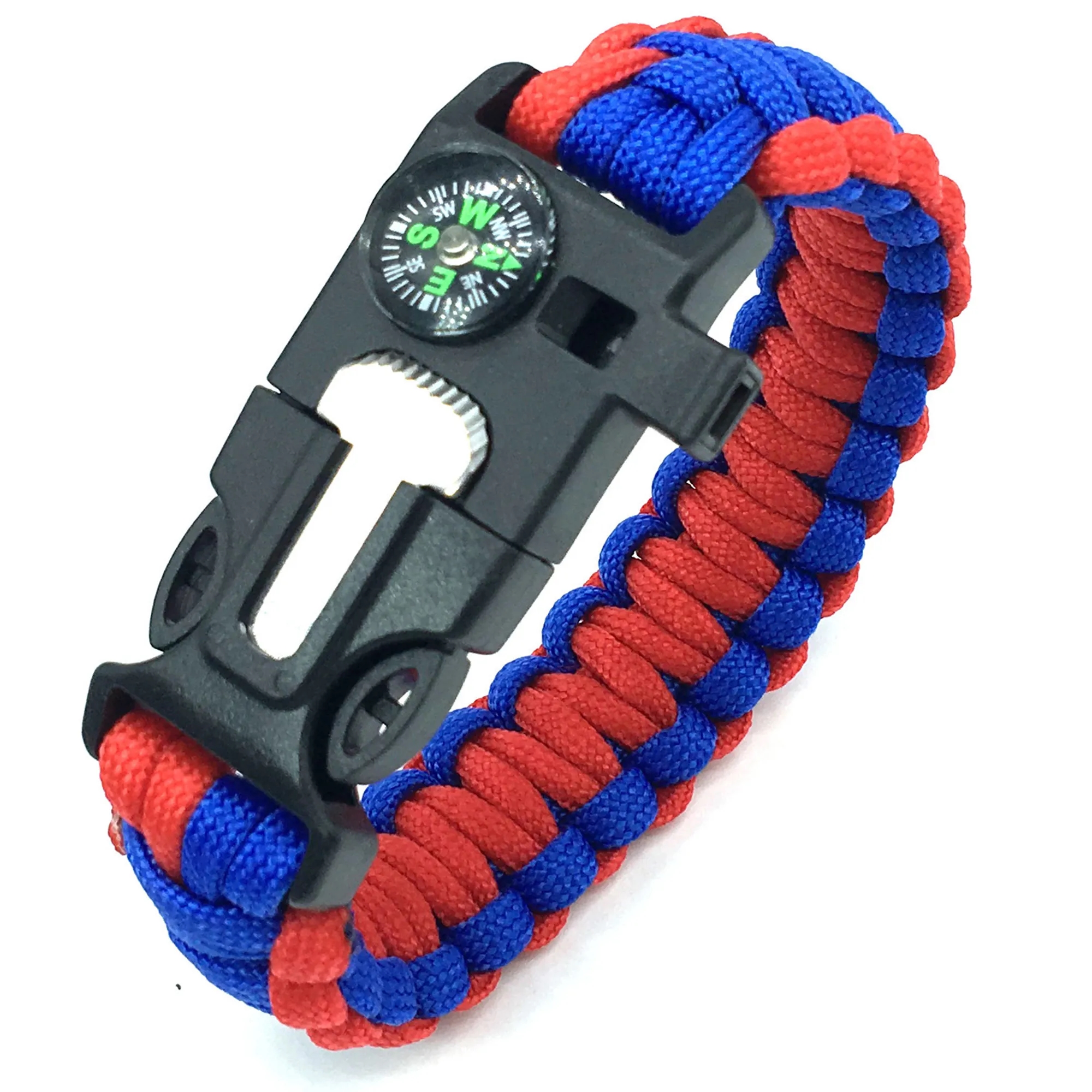 5-in-1 Outdoor Survival Rope Keychain 15