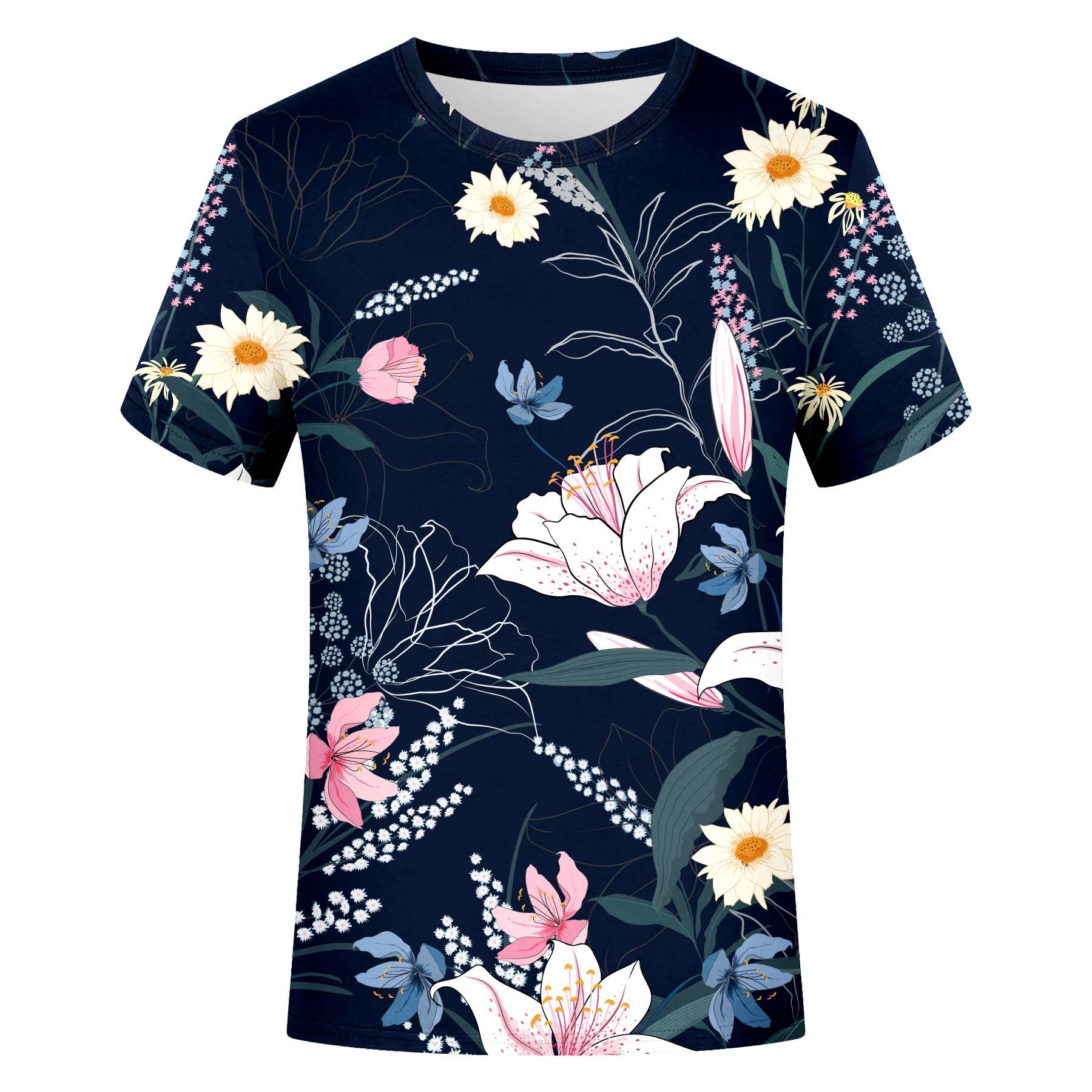 Custom Full Color 3D Printing T-Shirt 4