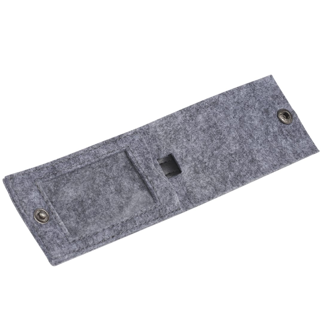 THE GOODS™ Recycled Felt Luggage Tag 5