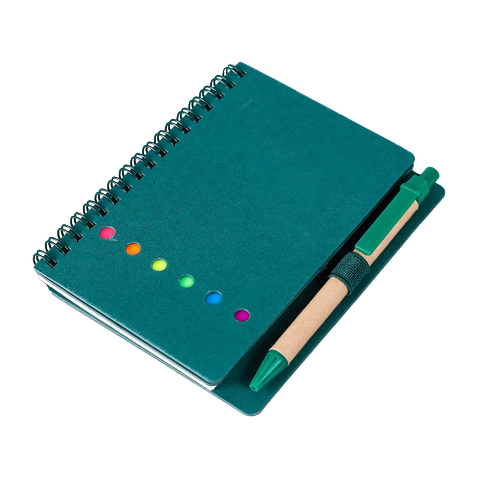 Cowhide Spiral Notebook 5