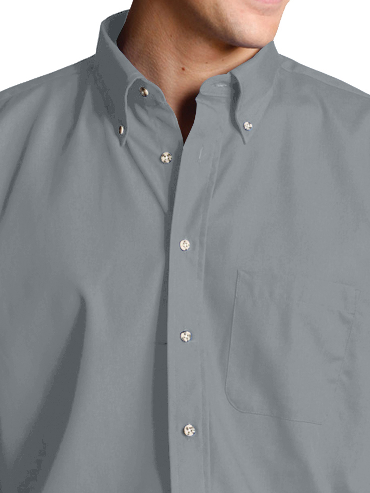 Edwards - Men's 1-Pocket Long Sleeve Poplin Shirt 7
