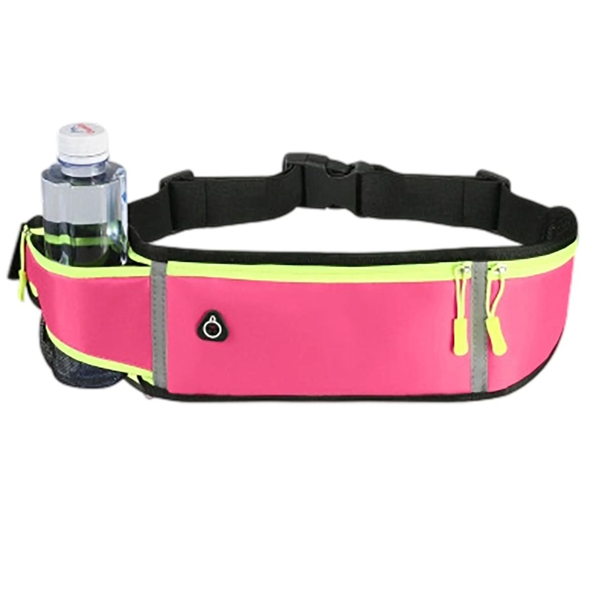 Water-Resistant Running Belt Fanny Pack with Logo Print 7
