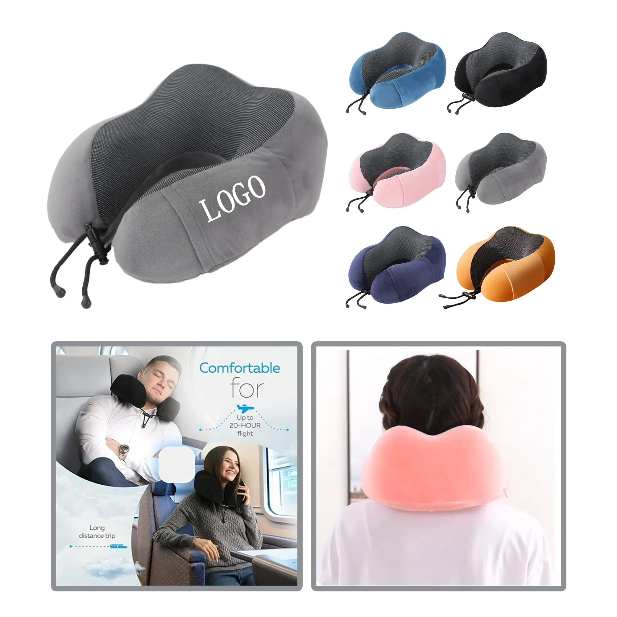 Camelback U-Shaped Memory Foam Neck Pillow 5
