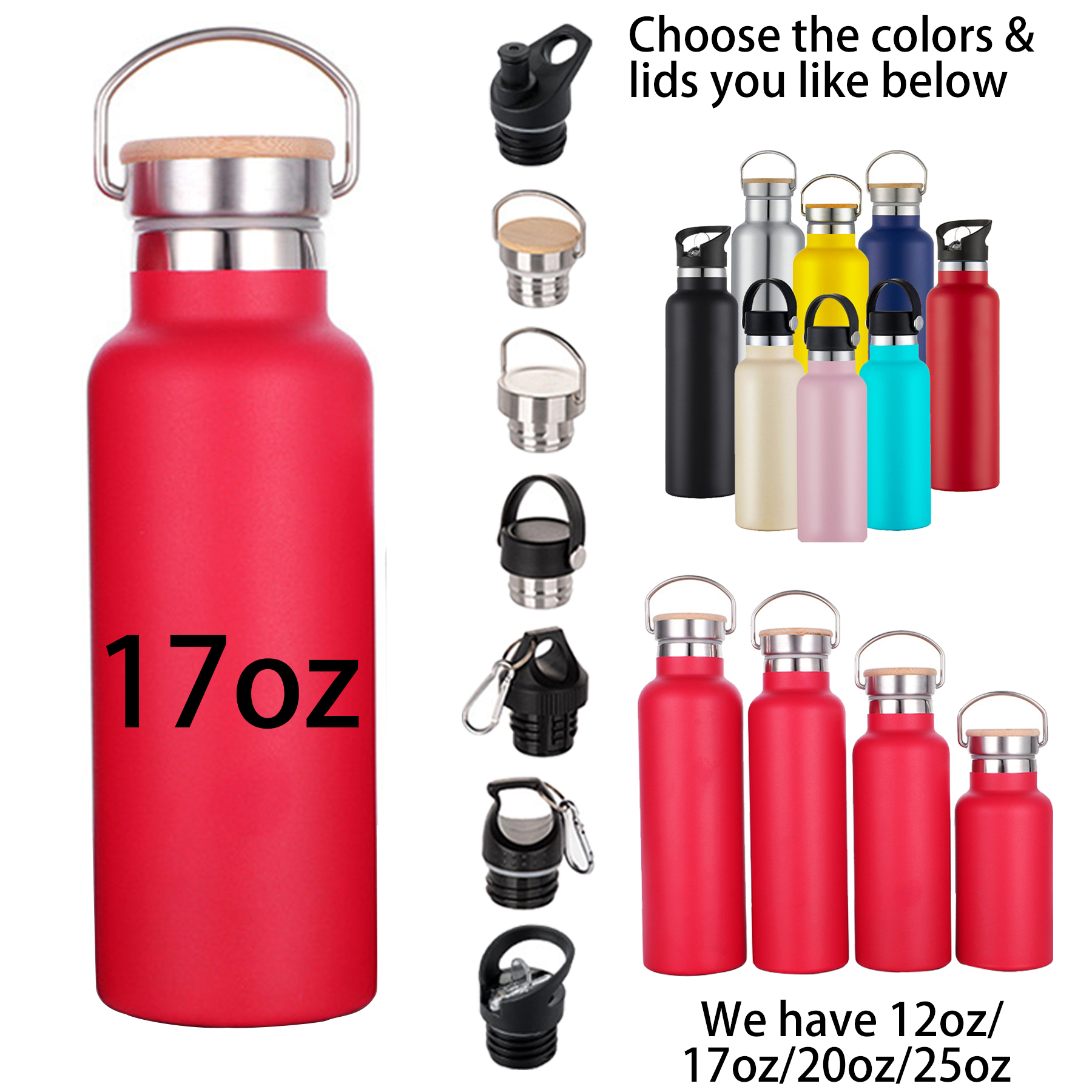 Thermos Cup 17 Oz Stainless Steel Sports Bottle 2
