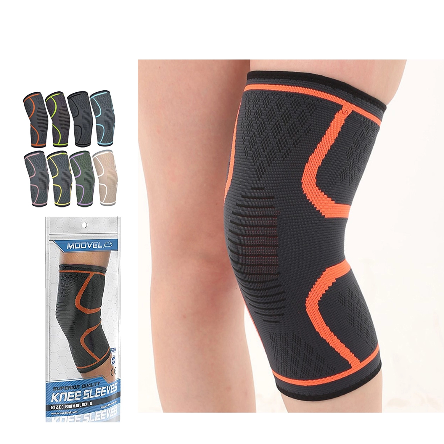 Nylon Sport Cycling Basketball Kneepad "L" 1