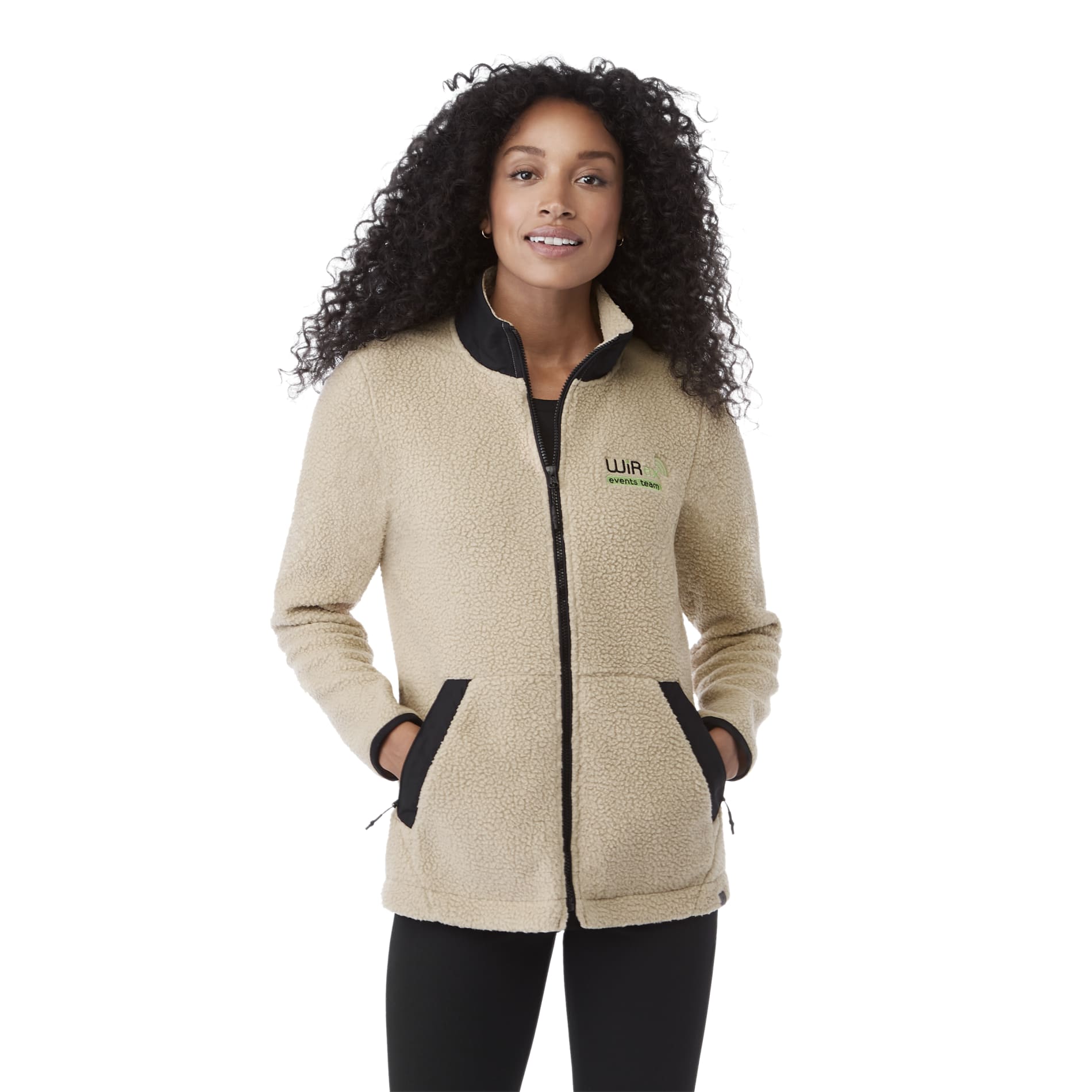 Women's KAHUZI Eco Full Zip Sherpa