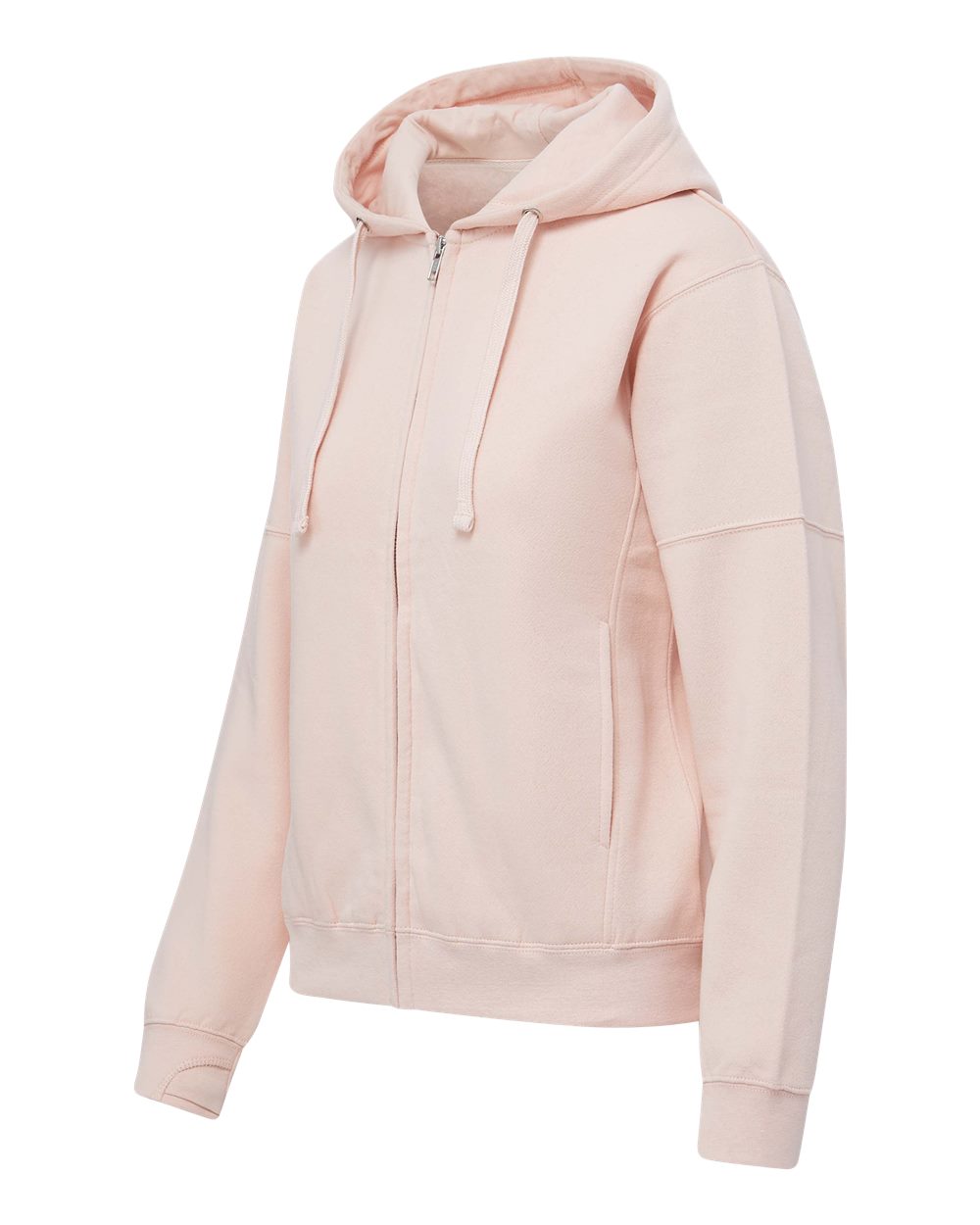 Women's Vintage Fleece Hooded Full-Zip Sweatshirt - W25165 7