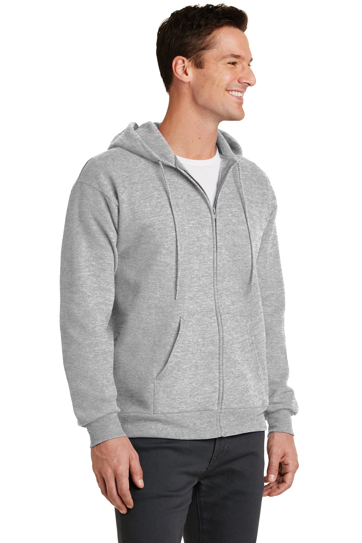 Core Fleece Full-Zip Hooded Sweatshirt