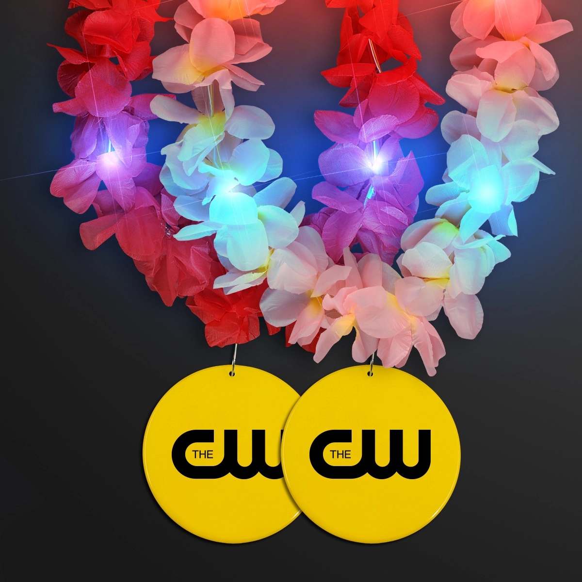 Light Up Hawaiian Leis with Custom Circle Medallion 14