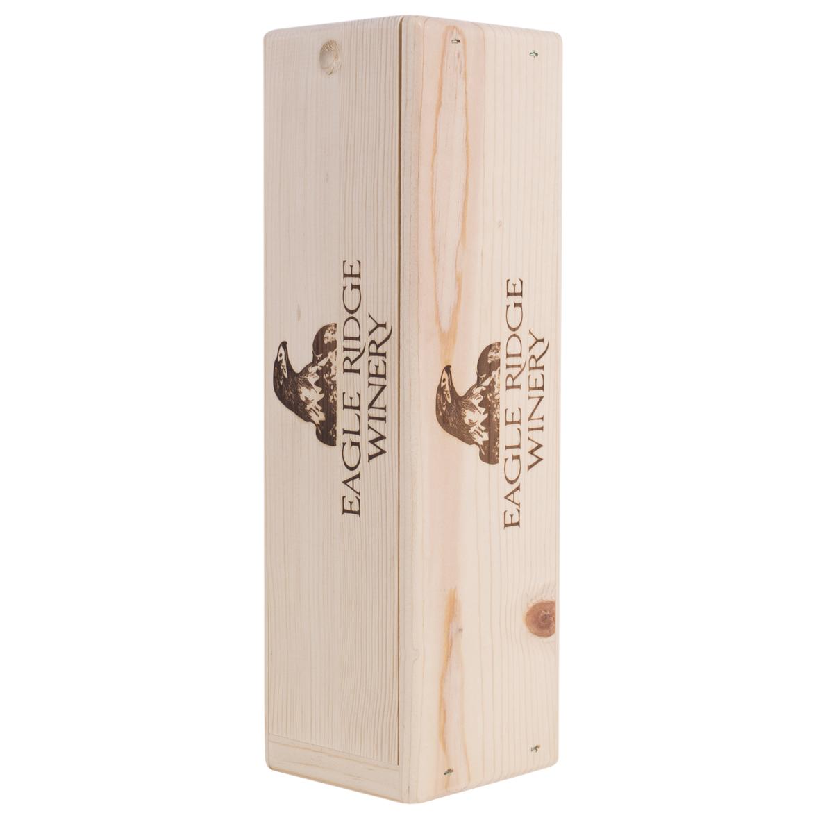 1-Bottle Wood Wine Box 2