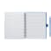 FSC® Recycled 5.5” x 7” Spiral Notebook w/ RPET Pe 27