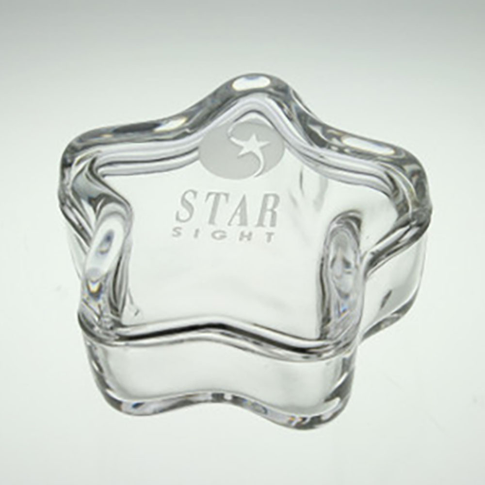 STAR JADE GLASS KEEPSAKE BOX 1