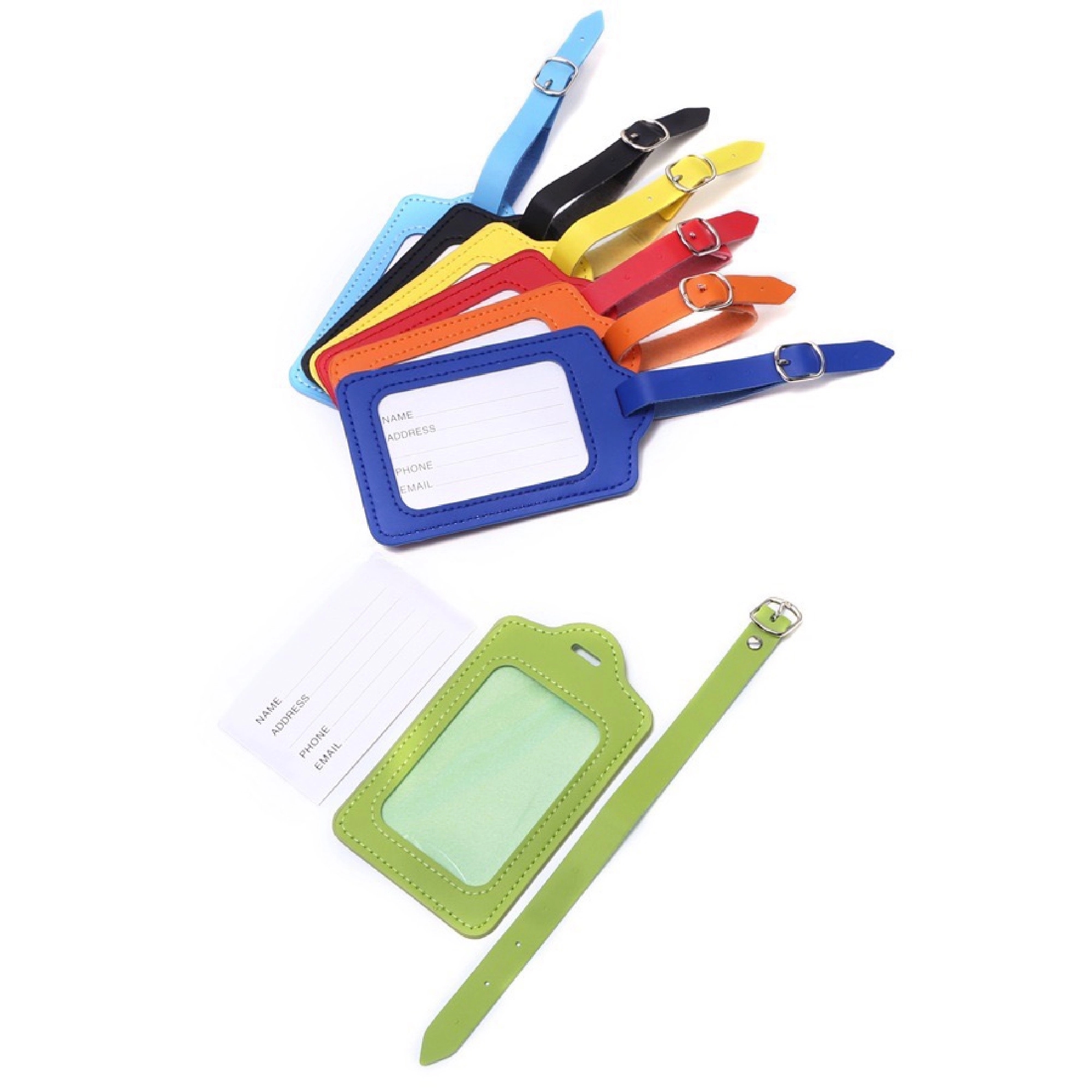 PU Luggage Tag MOQ 50PCS 3