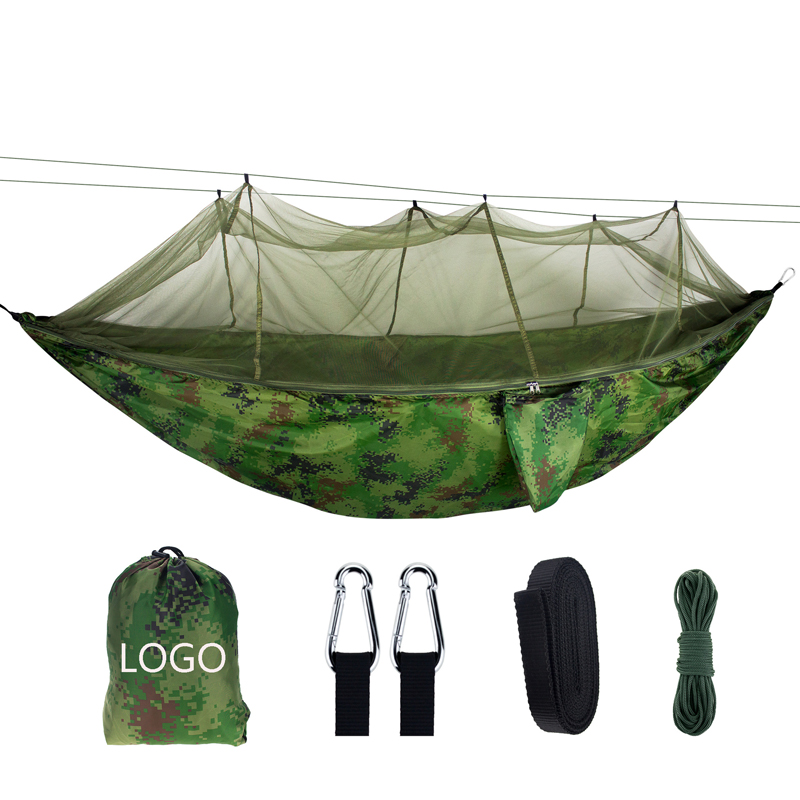 Custom Camping Portable Hammock w/Mosquito Net 2