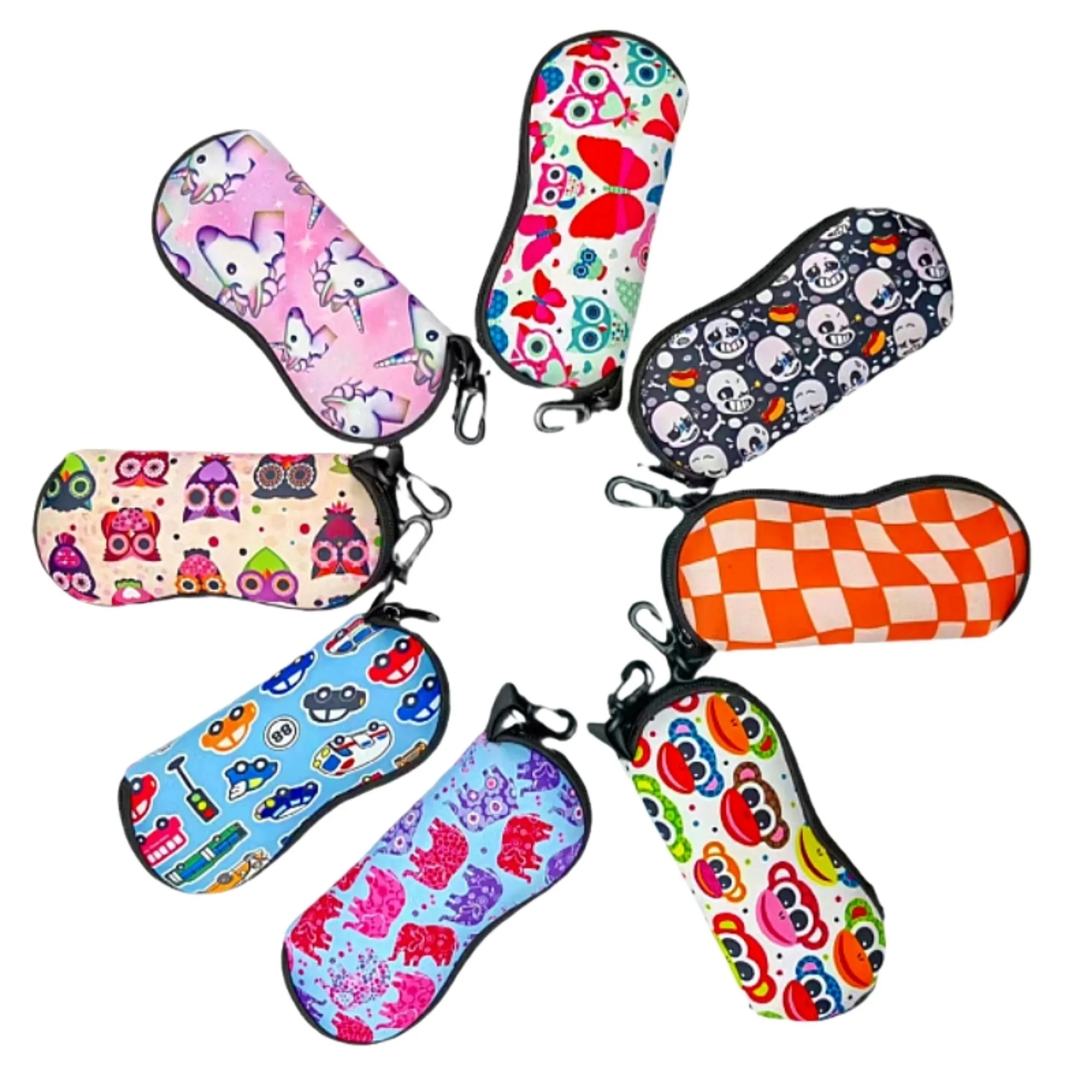 Soft Neoprene Sunglass Case Durable Portable 3