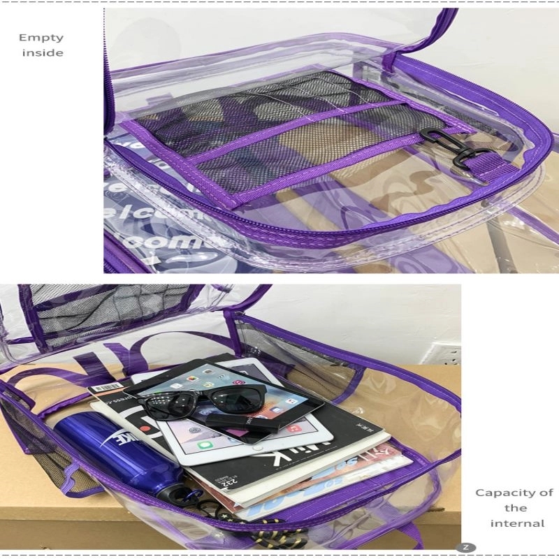 PVC Transparent Backpack 2