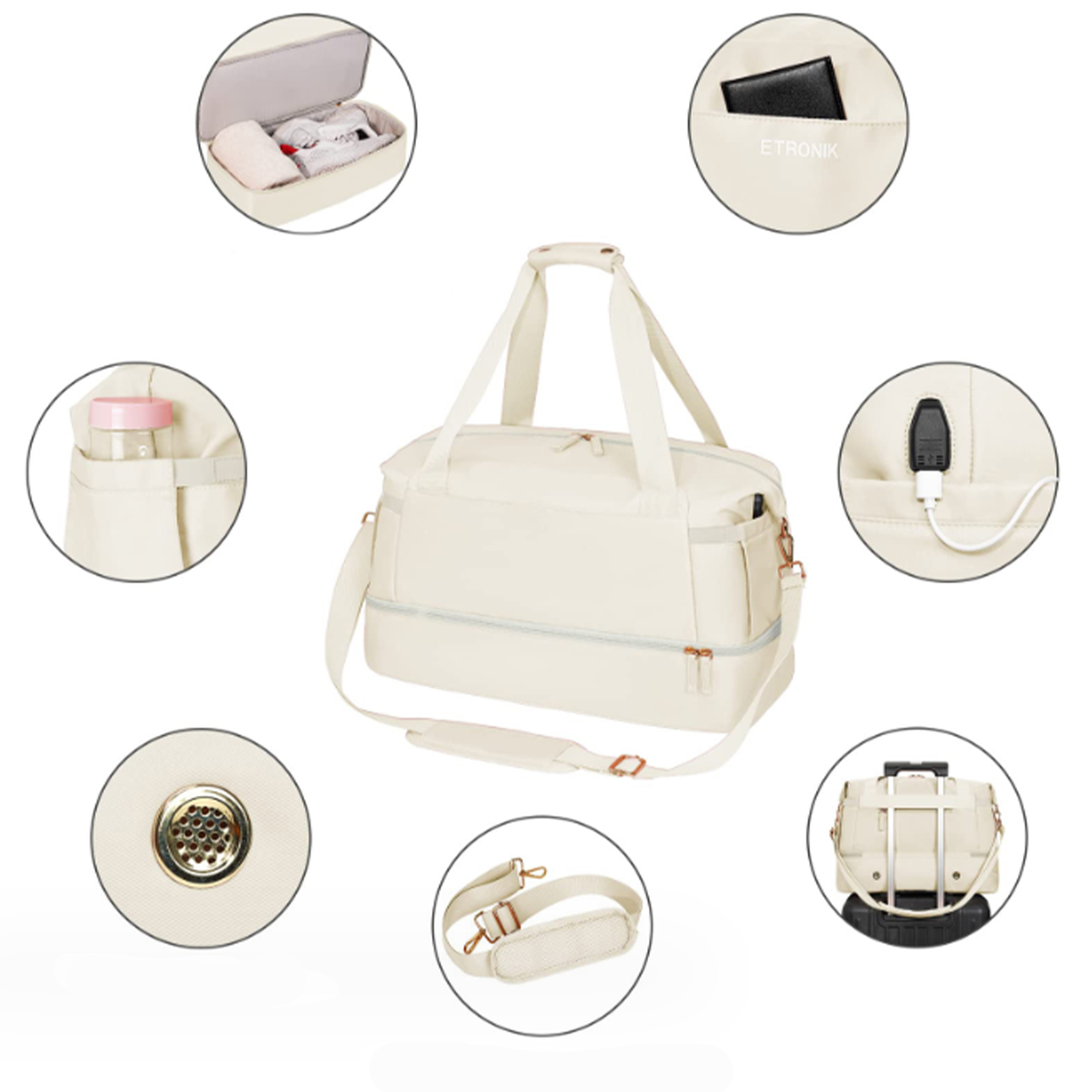 McBeth Polyester Lady Duffel Bag 8