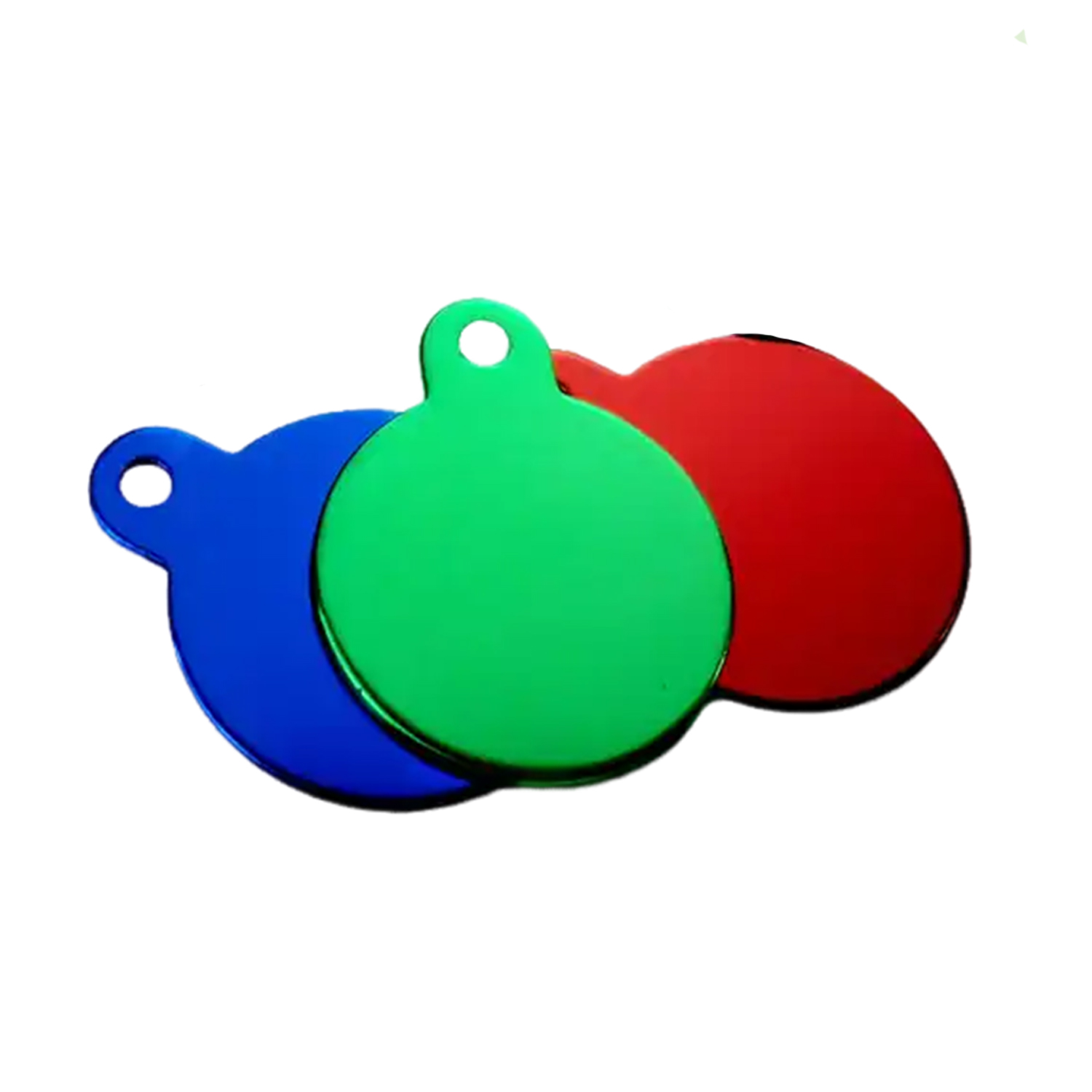 Round Shape Aluminum Pet Tag 12