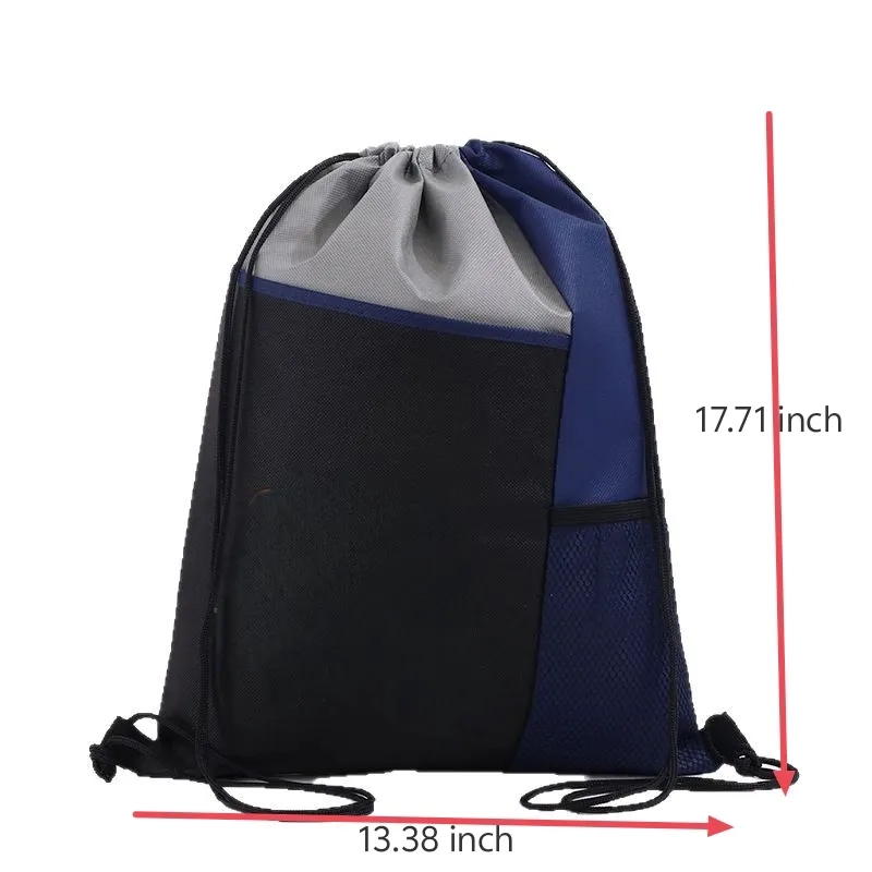 Polyester Drawstring Sports Backpack 2