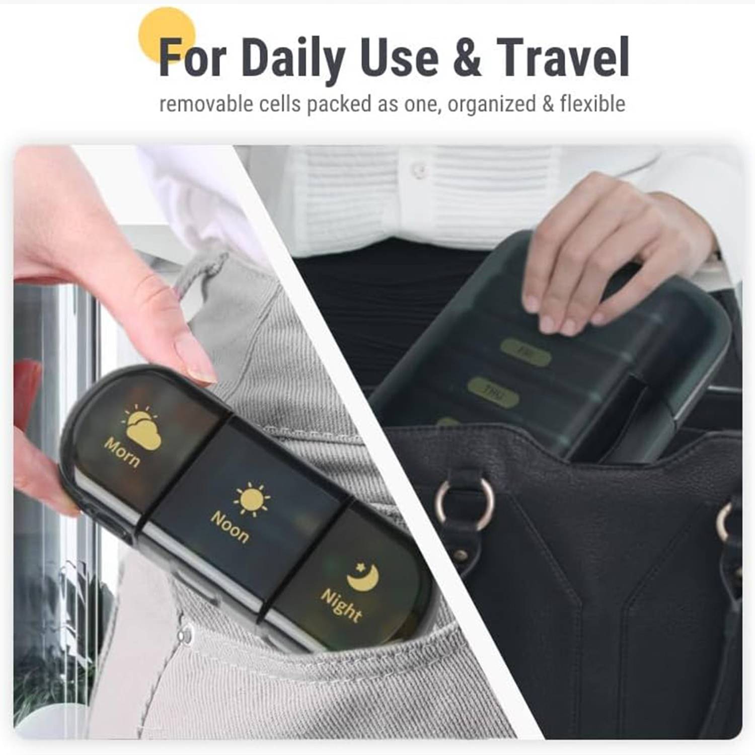 Multi Compartment Medicine Storage Box 3