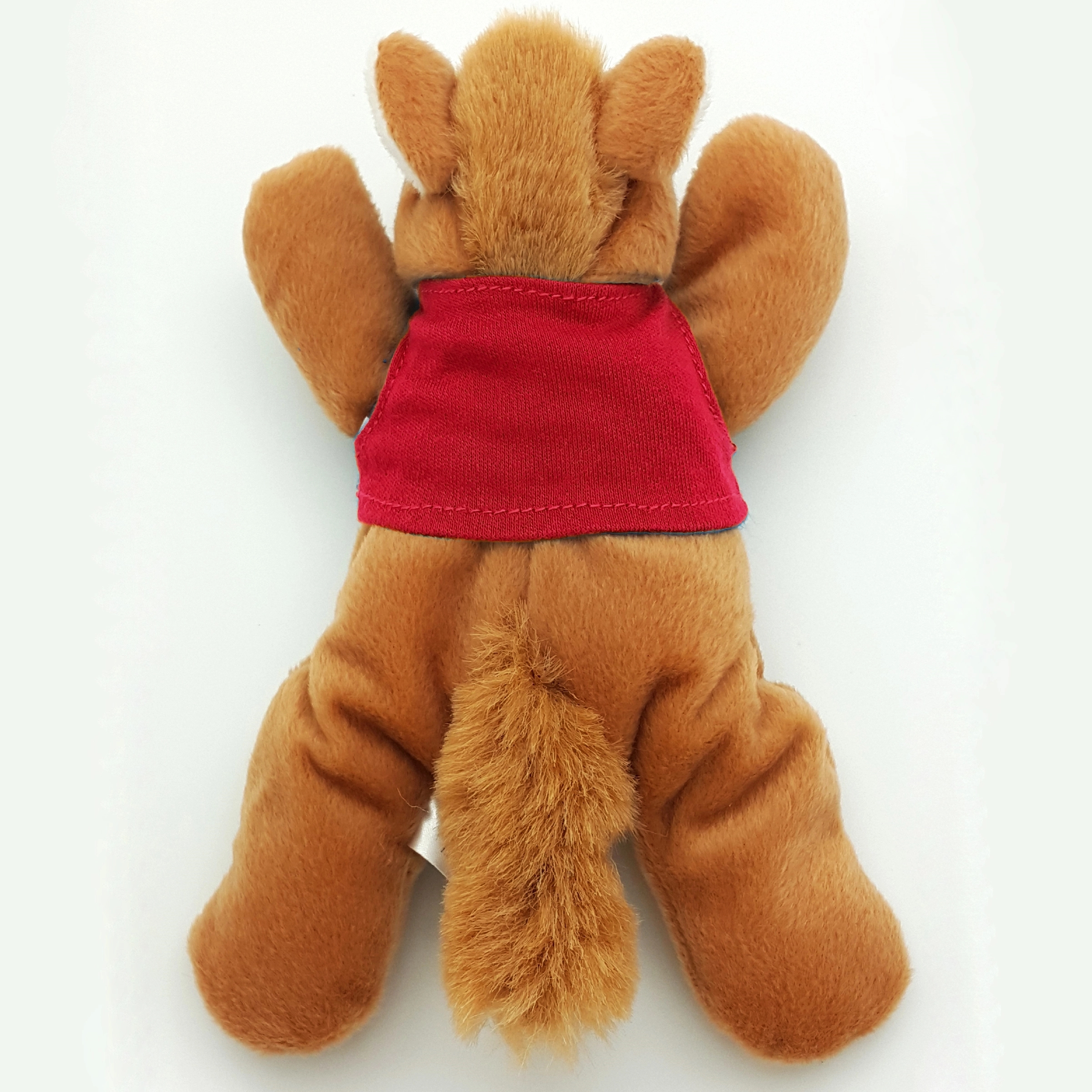 8" Laying Down Beanie Horse 7