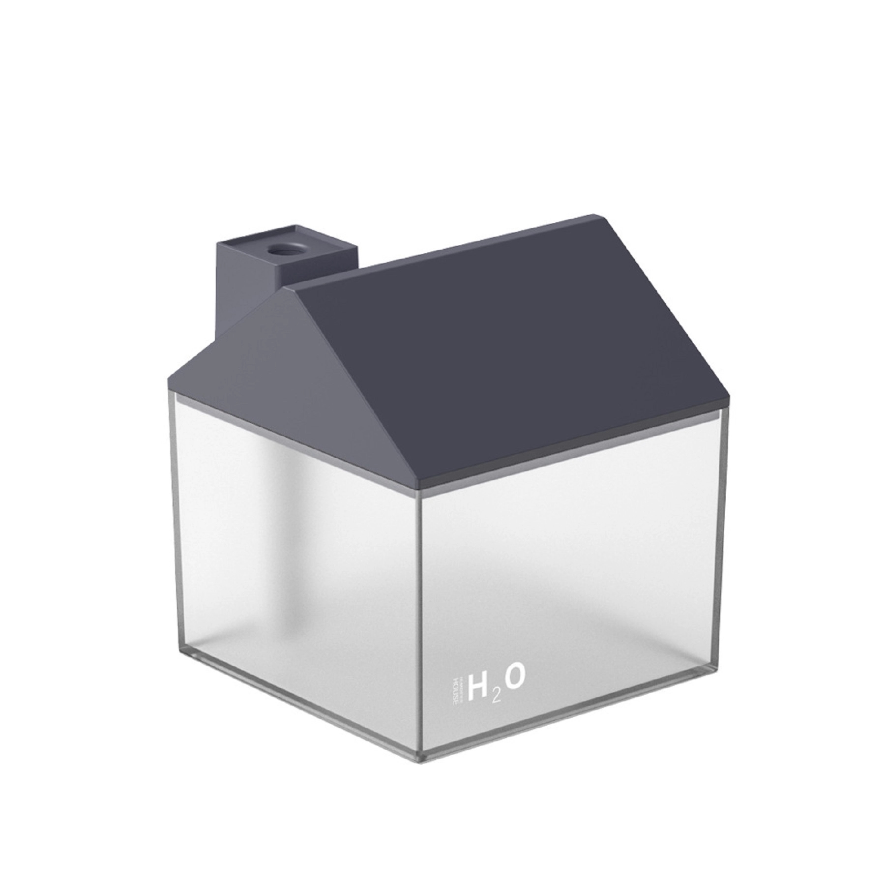 House Shape Aroma Diffuser Humidifier with LED Light, promotional household item with logo imprint 6