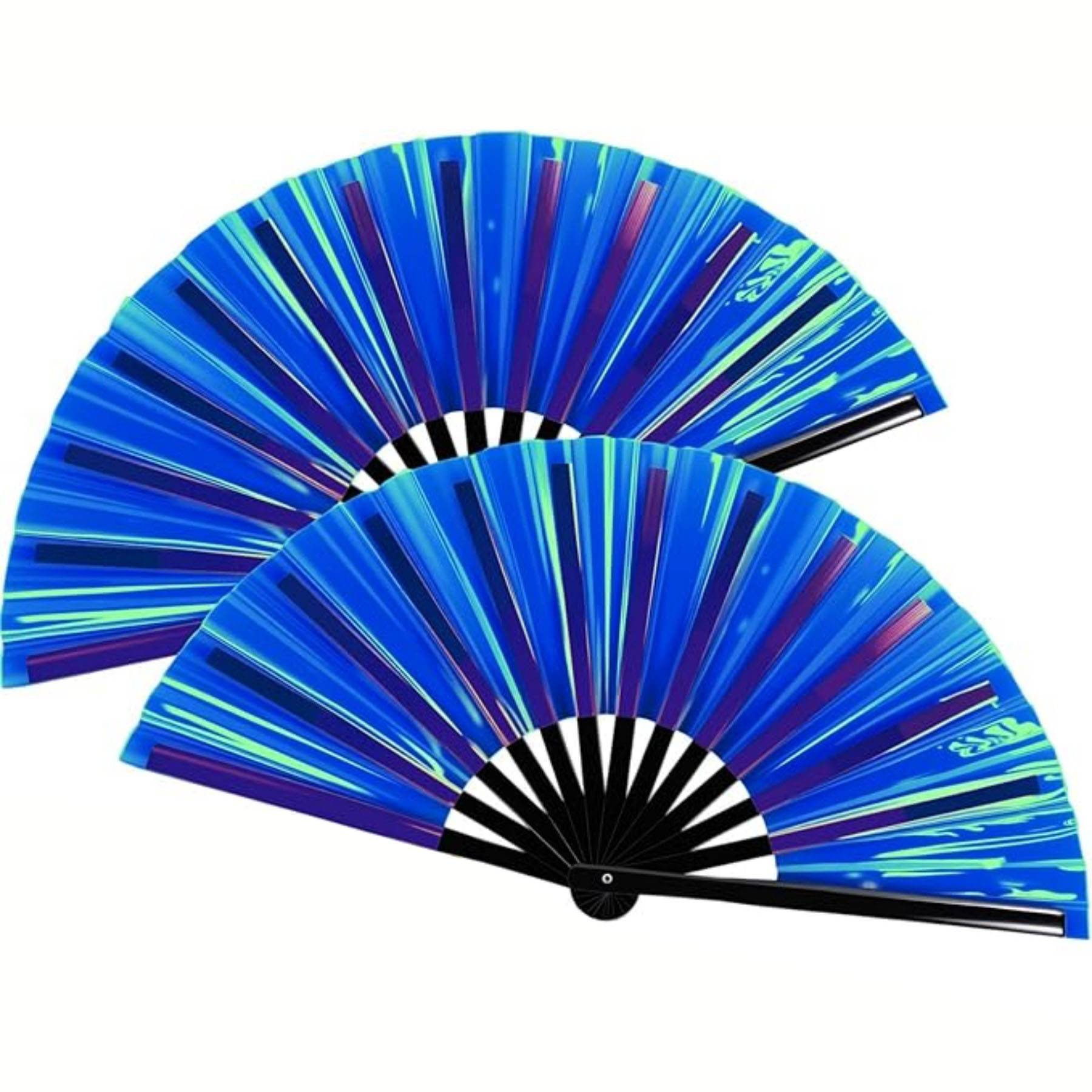 Large Folding Hand Silk Fan 8