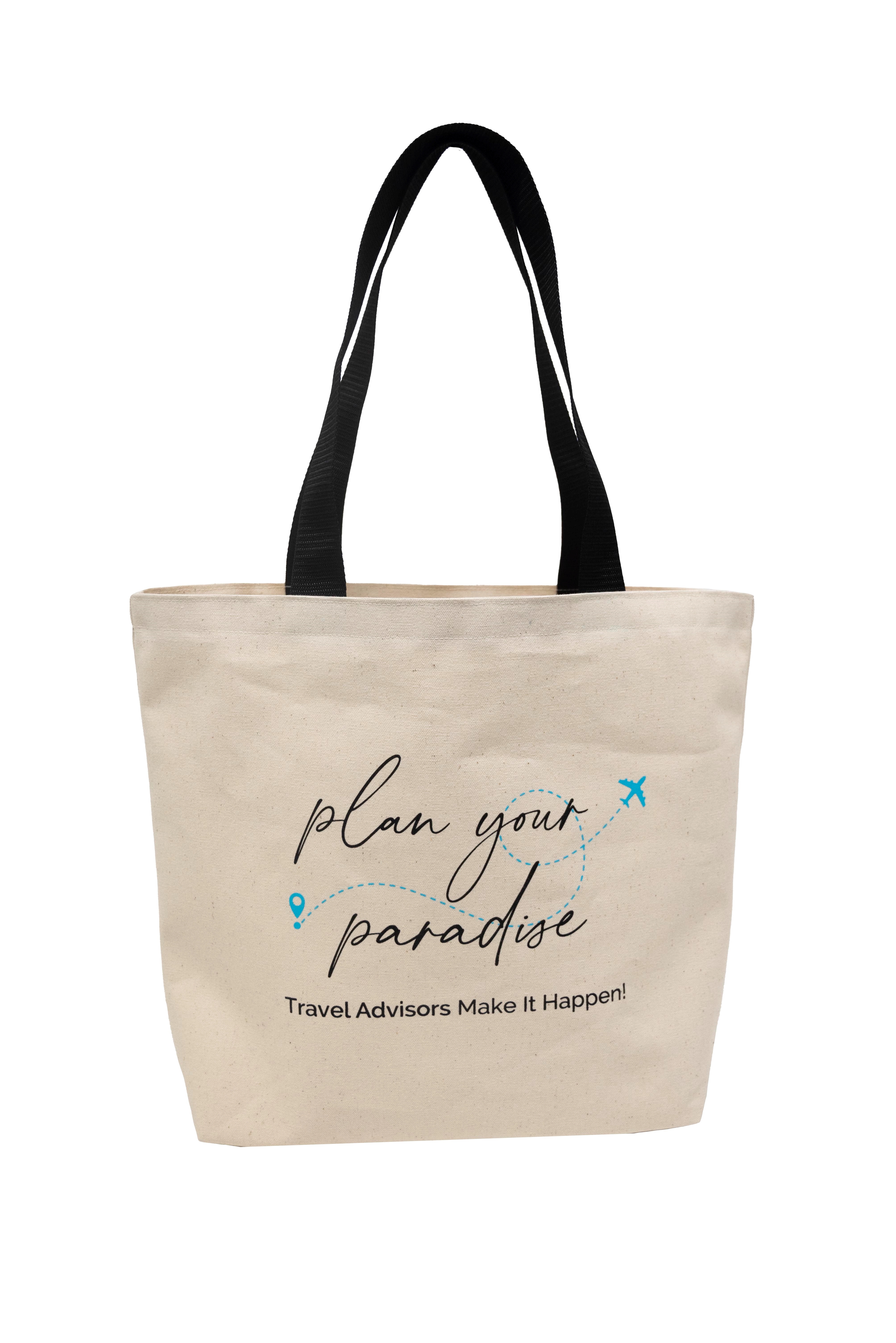 Recycled Canvas Open Tote Bag 1