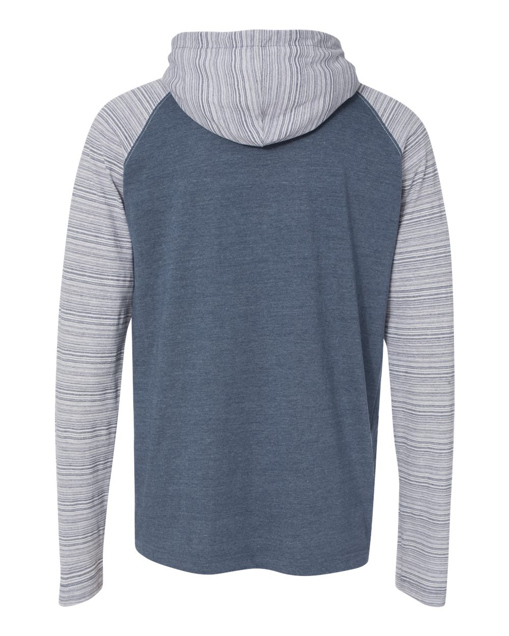 Unisex Yarn-Dyed Hooded Raglan T-Shirt - 8127 16
