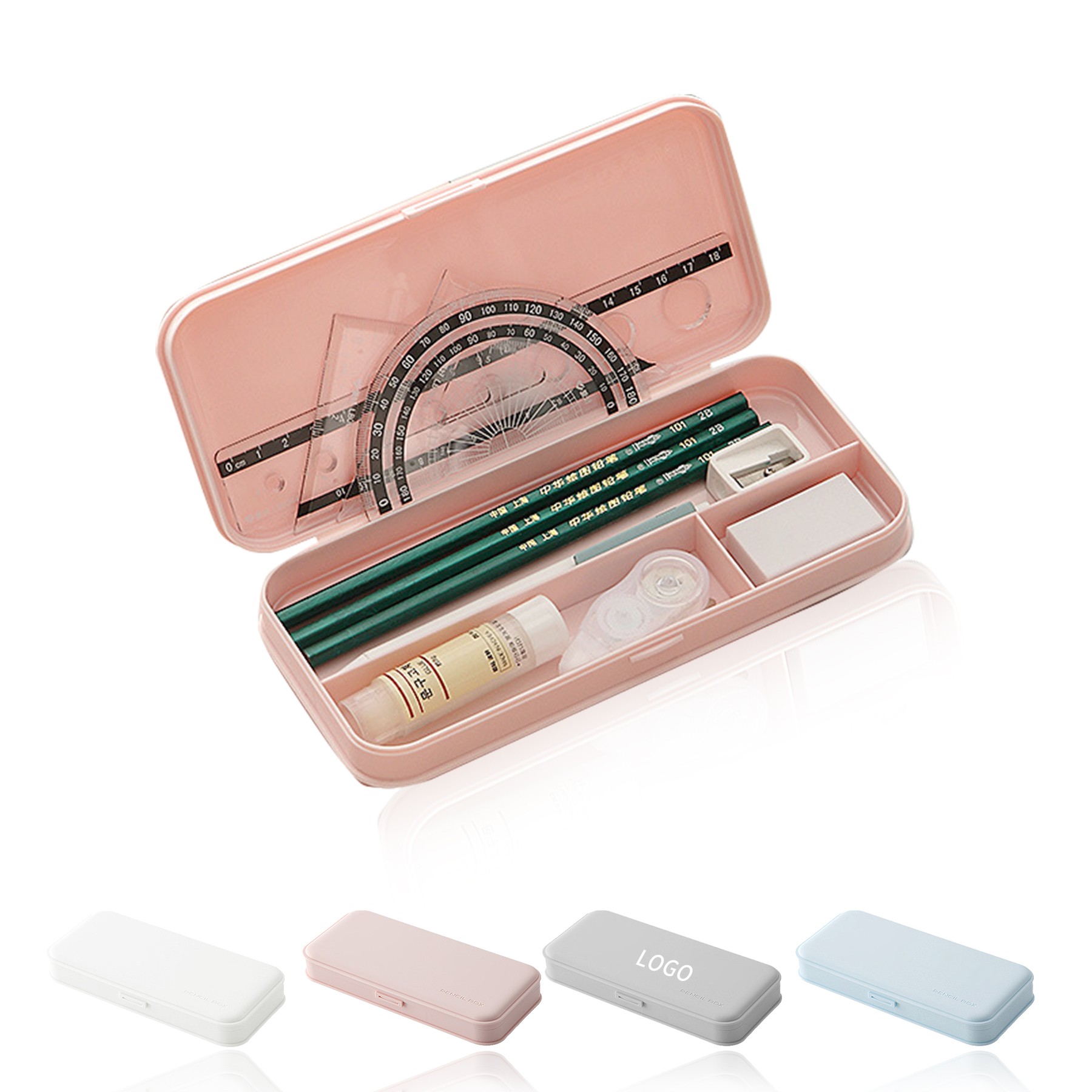 Macaron Color Single Layer Pencil Case