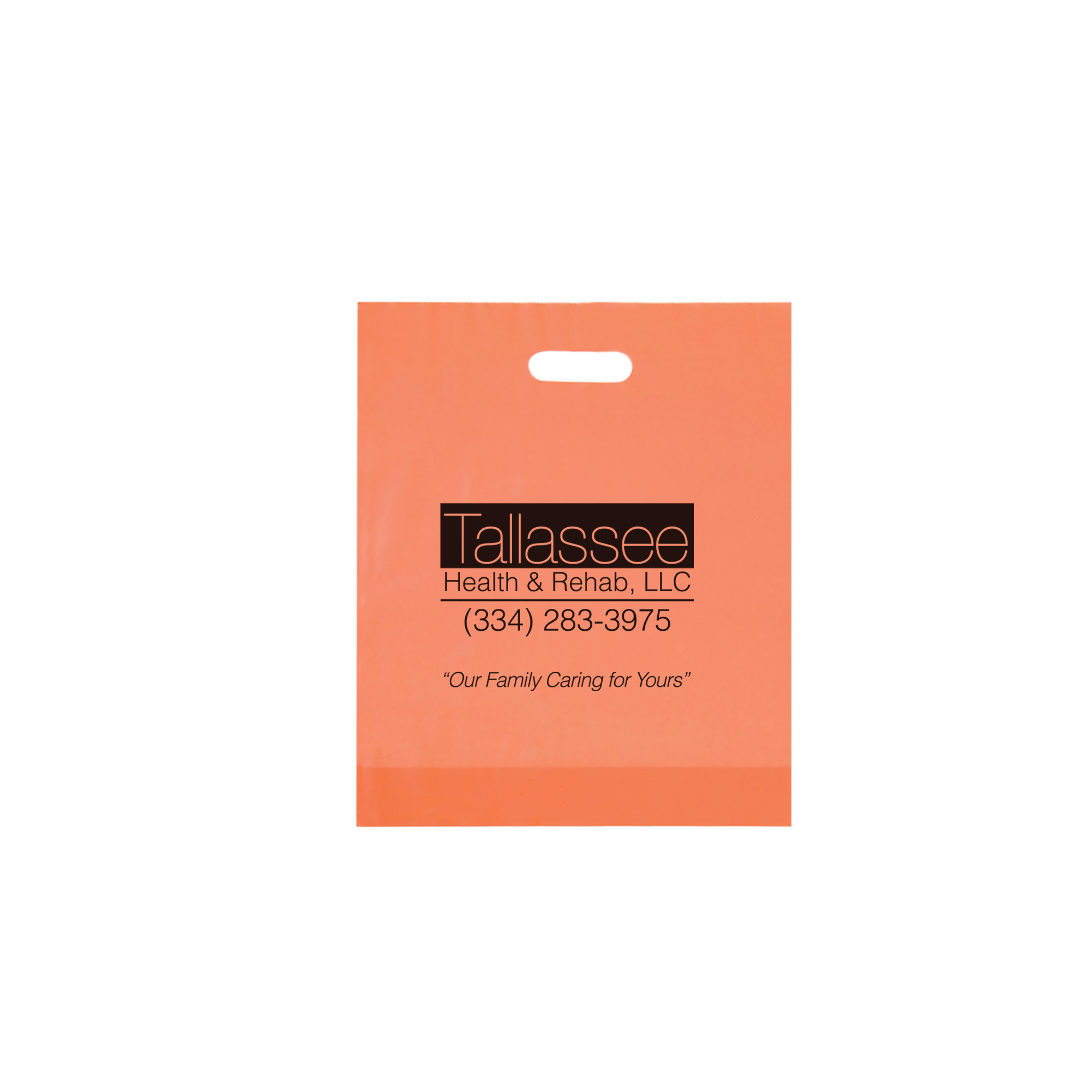 Non Reinforced HDPE Frosted Die Cut Bag 6